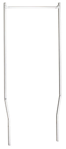 DOUBLE POLE AND GARMENT RACK