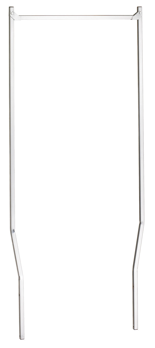 DOUBLE POLE AND GARMENT RACK