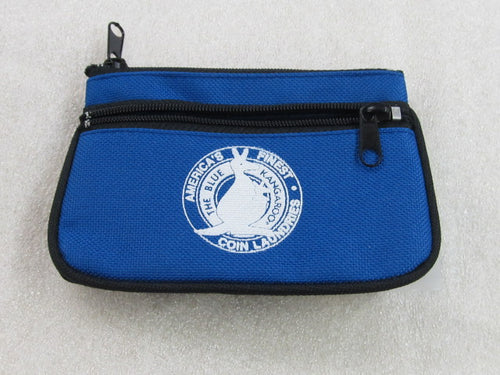 TWO ZIPPER LOGO COIN PURSE 41/2 X 3 CALL TO ORDER 800-323-7181