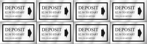 PRICE DECAL DEPOSIT $2.50 TO START