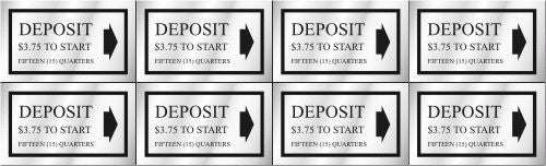 PRICE DECAL DEPOSIT $3.75 TO START