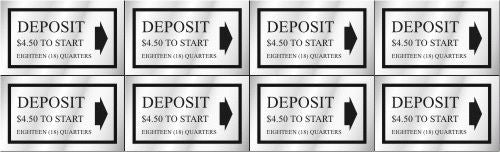 PRICE DECAL DEPOSIT $4.50 TO START