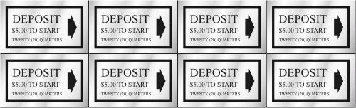 PRICE DECAL DEPOSIT $5.00 TO START